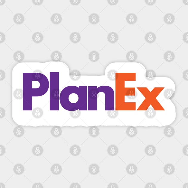 PlanEx Sticker by InsomniackDesigns